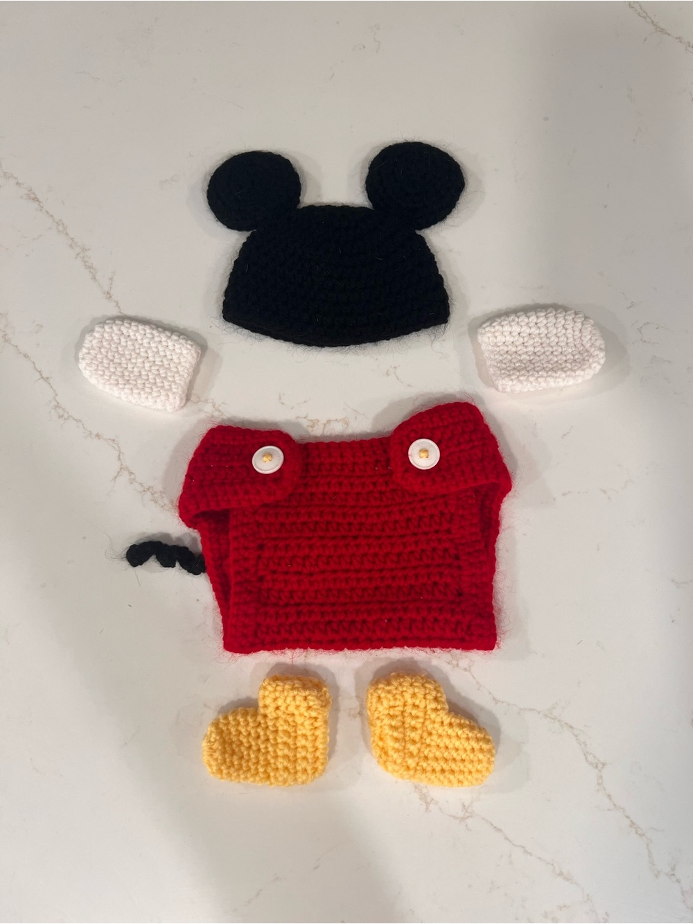 Mickey Mouse Handmade Kids Crochet Set